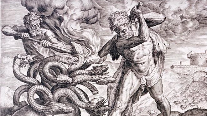 Hercules Killing the Lernean Hydra